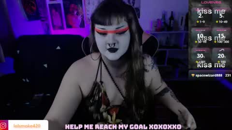 Snapshot of destroyall420 chatting on May 15, 2026, 5:09 pm Lola Bdsm and fries online show from May 15, 2026, 5:09 pm