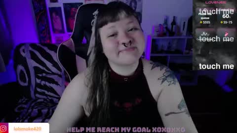 Snapshot of destroyall420 chatting on May 17, 2026, 2:57 pm Lola Bdsm and fries online show from May 17, 2026, 2:57 pm