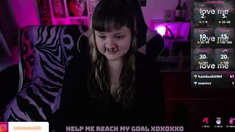 Snapshot of destroyall420 chatting on June 11, 2026, 2:37 pm Lola Bdsm and fries online show from June 11, 2026, 2:37 pm