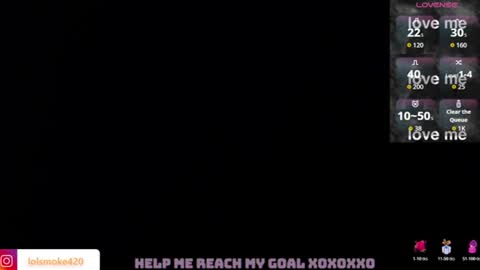 Snapshot of destroyall420 chatting on June 18, 2026, 5:28 pm Lola Bdsm and fries online show from June 18, 2026, 5:28 pm