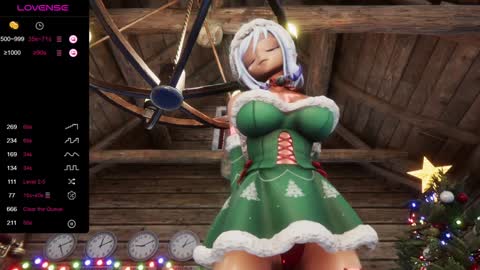 Snapshot of elfielovevt chatting on December 7, 2024, 6:15 pm Elfie Love online show from December 7, 2024, 6:15 pm