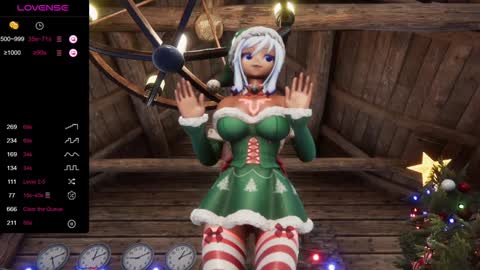 Snapshot of elfielovevt chatting on December 18, 2024, 5:52 pm Elfie Love online show from December 18, 2024, 5:52 pm