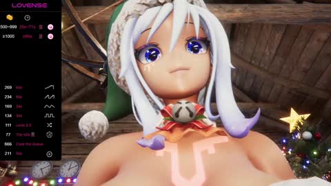 Snapshot of elfielovevt chatting on December 26, 2024, 6:12 pm Elfie Love online show from December 26, 2024, 6:12 pm