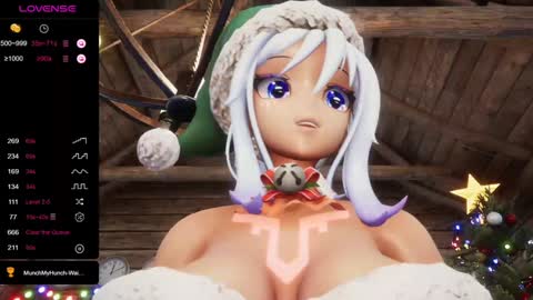 Snapshot of elfielovevt chatting on December 27, 2024, 6:10 pm Elfie Love online show from December 27, 2024, 6:10 pm