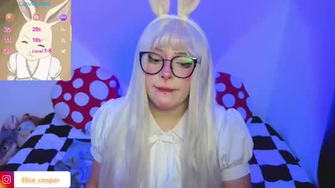 Elice Cooper new account online show from November 25, 2025, 6:35 am