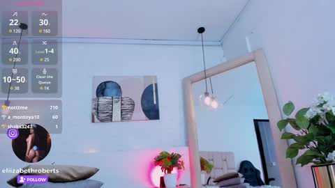 Snapshot of eliizabeth_roberts chatting on December 16, 2024, 7:26 am E L I I Z A B E T H online show from December 16, 2024, 7:26 am