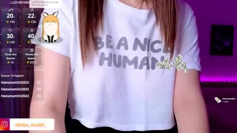 Elina online show from April 1, 2026, 8:50 pm