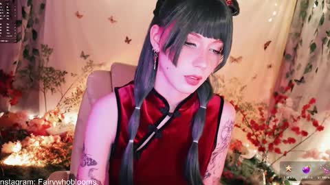 Snapshot of fairywhore chatting on March 8, 2026, 4:38 am Jackie Cosplayer online show from March 8, 2026, 4:38 am