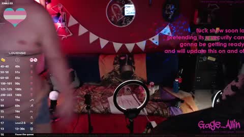 Gage Allin AKA Alpha Pussy online show from May 17, 2026, 1:58 am