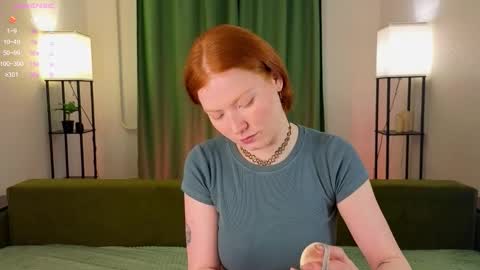 Snapshot of ginger__cute chatting on November 25, 2025, 10:04 am I will be online from Thursday to Monday from 7am to 3pm Amsterdam time online show from November 25, 2025, 10:04 am