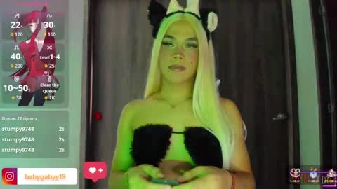 gaby 3 online show from June 6, 2026, 1:27 pm