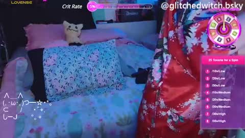 Snapshot of glitchwitch chatting on March 7, 2025, 12:58 am Glitch online show from March 7, 2025, 12:58 am