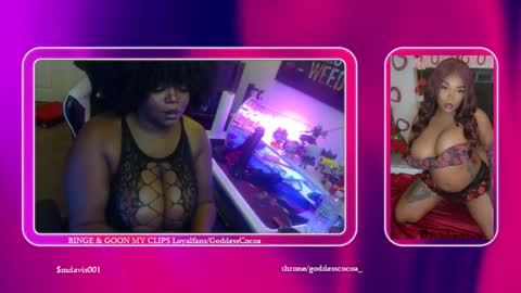 Goddess Cocoa online show from September 11, 2025, 6:57 am