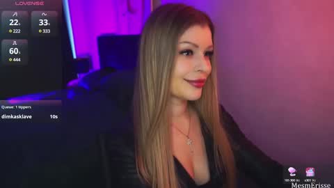 MesmErisse online show from February 10, 2025, 1:01 pm