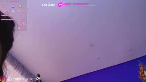 Snapshot of goddessjulieta chatting on August 1, 2026, 7:02 pm Julieta online show from August 1, 2026, 7:02 pm