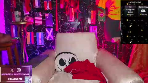 Goddes Juliette Noiir online show from July 1, 2026, 11:23 am