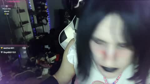 Snapshot of gothic123451 chatting on January 21, 2025, 11:45 pm Victoriana online show from January 21, 2025, 11:45 pm