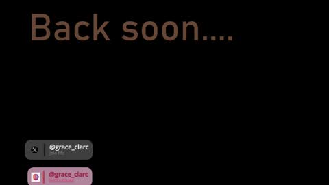 Grace clarc online show from March 26, 2026, 3:28 pm