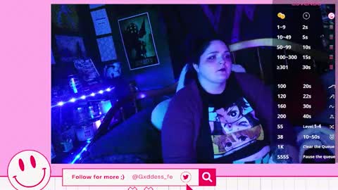 Goddess Fe online show from January 2, 2025, 6:29 am