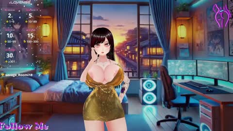 Snapshot of hanaedamgirl chatting on January 9, 2025, 2:01 am Hanae online show from January 9, 2025, 2:01 am