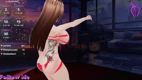 Snapshot of hanaedamgirl chatting on February 18, 2025, 3:21 am Hanae online show from February 18, 2025, 3:21 am