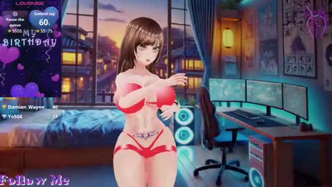 Snapshot of hanaedamgirl chatting on October 31, 2025, 4:30 pm Hanae online show from October 31, 2025, 4:30 pm