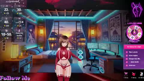 Snapshot of hanaedamgirl chatting on December 1, 2025, 12:48 am Hanae online show from December 1, 2025, 12:48 am