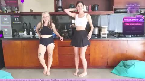 Snapshot of heidiluceous chatting on June 25, 2026, 2:55 am Heidi brunette Foxy red head and Carrie blondie online show from June 25, 2026, 2:55 am