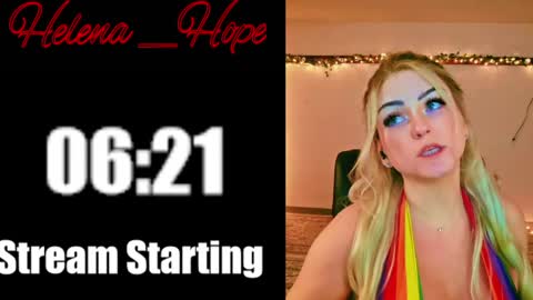 Helena Hope online show from April 13, 2026, 3:12 am