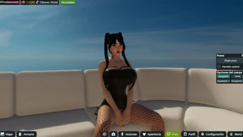 Snapshot of hinata__sweet chatting on May 20, 2026, 7:25 am Hanna online show from May 20, 2026, 7:25 am