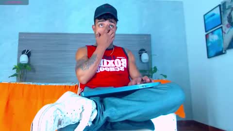 Snapshot of hot_latino_x chatting on February 5, 2026, 12:54 pm SEXY COUPLE online show from February 5, 2026, 12:54 pm