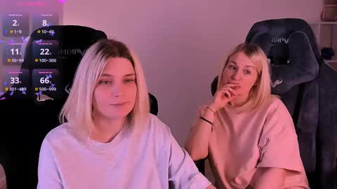 Snapshot of hottyblonds chatting on December 8, 2024, 9:08 pm Nessie and Jessie online show from December 8, 2024, 9:08 pm