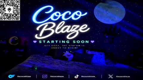 CoCo Blaze online show from July 1, 2026, 2:24 am