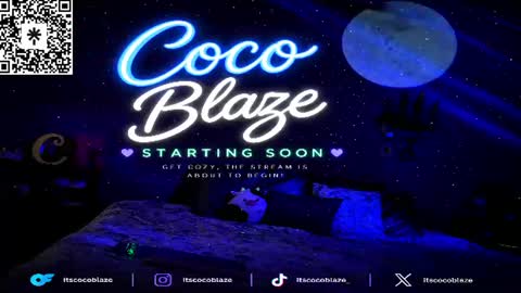 CoCo Blaze online show from July 14, 2026, 3:44 am