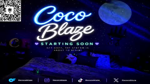 CoCo Blaze online show from July 29, 2026, 2:53 am