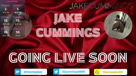 Jake Cummings online show from July 28, 2026, 10:53 pm