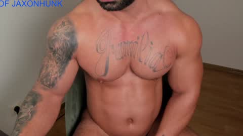 JaxonHunk online show from January 14, 2025, 1:36 am