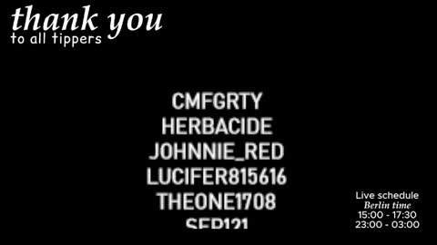 Jenny online show from May 16, 2026, 1:35 am