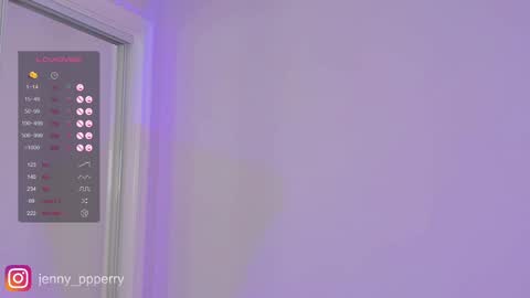 Snapshot of jenny_perry chatting on December 14, 2024, 1:50 am Jenny Instagram jenny ppperry NEXT LIVE TUESDAY online show from December 14, 2024, 1:50 am