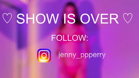 Snapshot of jenny_perry chatting on January 20, 2025, 3:15 am Jenny Instagram jenny ppperry NEXT LIVE TUESDAY online show from January 20, 2025, 3:15 am