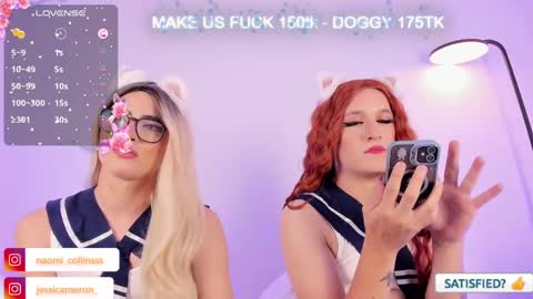 JESSI AND NAOMI online show from March 3, 2025, 4:25 am