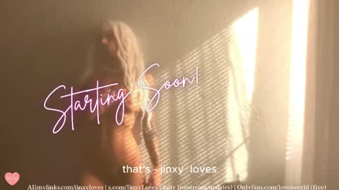 jinxy loves online show from April 16, 2026, 1:17 am