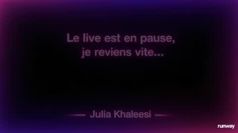 Snapshot of juliakhaleesii chatting on June 9, 2026, 6:08 pm Julia Khaleesii online show from June 9, 2026, 6:08 pm