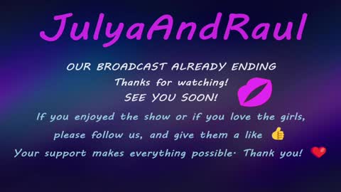 Snapshot of julyaandraul chatting on December 3, 2024, 4:03 am Raul Kira and Tony guests online show from December 3, 2024, 4:03 am