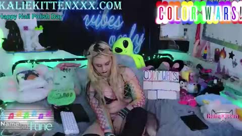 KalieKitten online show from June 1, 2026, 9:49 pm