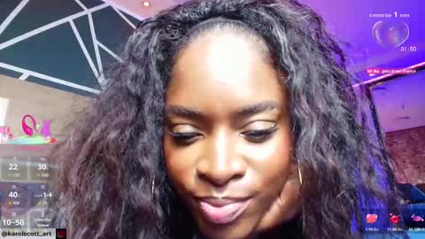 KAROL SCOTT online show from October 1, 2025, 9:54 pm