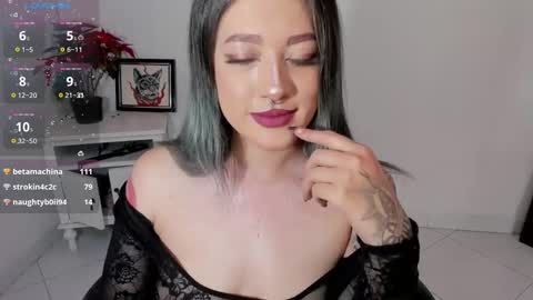 Snapshot of kat_apple chatting on December 2, 2025, 9:10 pm Alicia online show from December 2, 2025, 9:10 pm