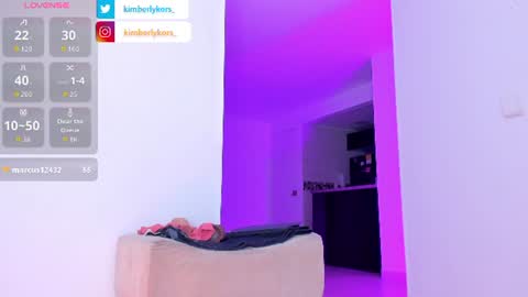 Snapshot of kimberlykors_ chatting on August 1, 2026, 10:36 am Kimberly online show from August 1, 2026, 10:36 am