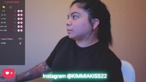 Snapshot of kimmiakiss22 chatting on January 16, 2025, 12:34 am Kimmi online show from January 16, 2025, 12:34 am