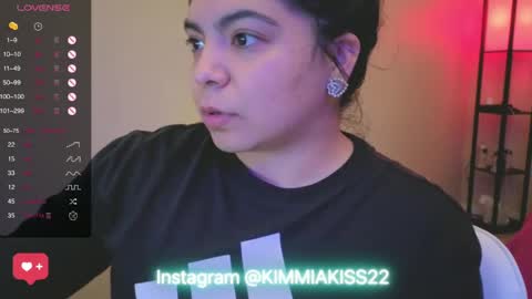 Snapshot of kimmiakiss22 chatting on January 24, 2025, 3:54 am Kimmi online show from January 24, 2025, 3:54 am